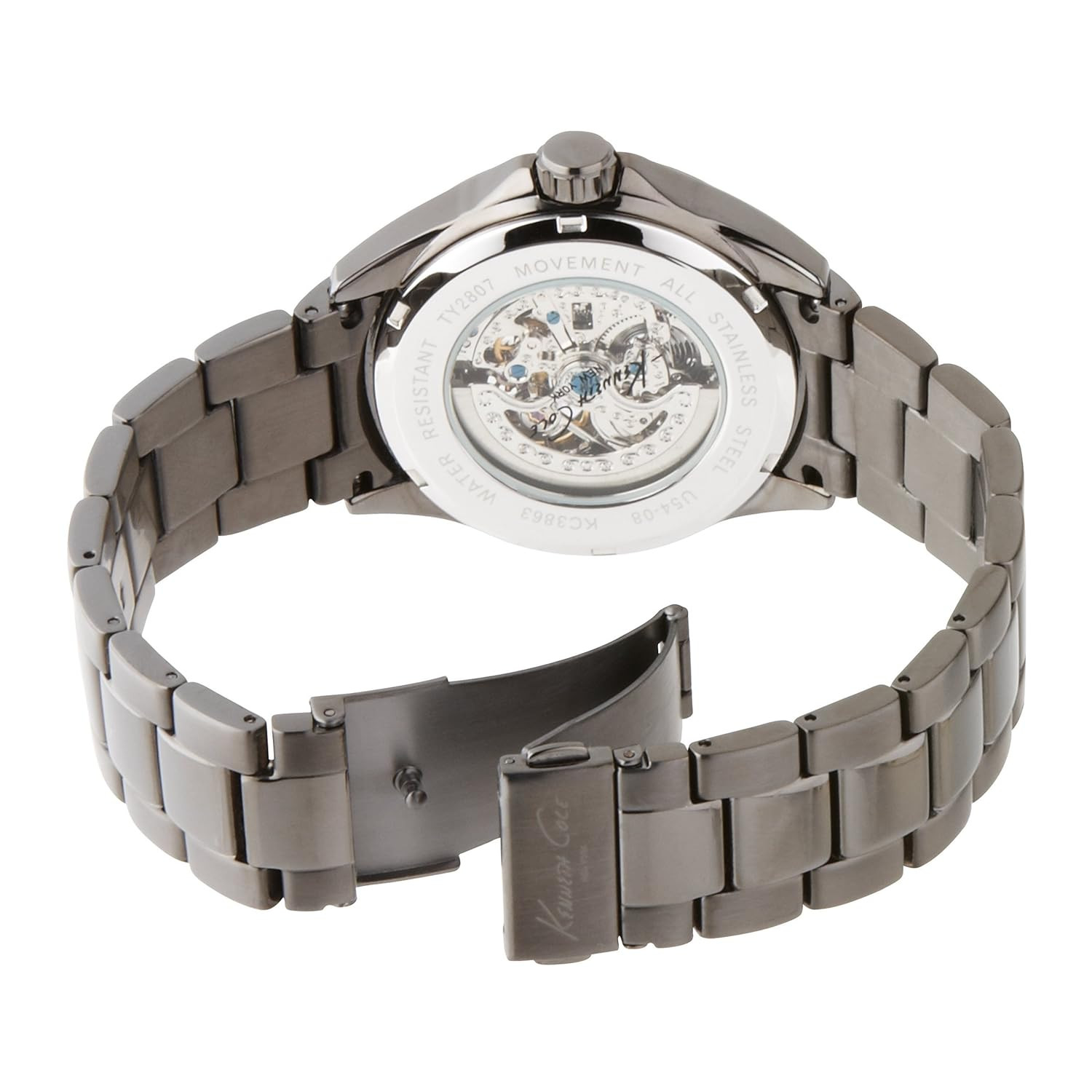 Mặt số và chi tiết dây đồng hồ Kenneth Cole New York KC3863