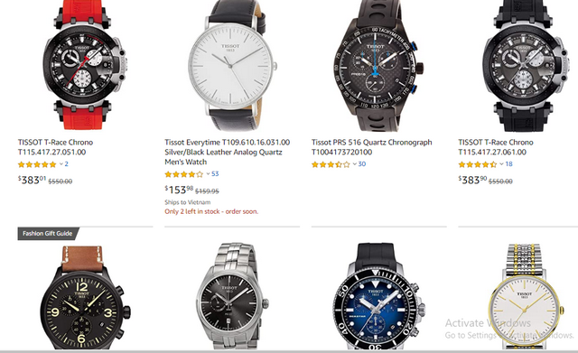 Mua Đồng Hồ Tissot Trên Amazon: Cẩm Nang Toàn Diện Cho Người Mua Thông Thái