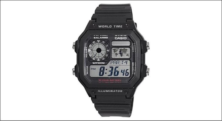 Chức năng Timer (đếm ngược) trên G-Shock, hỗ trợ luyện tập thể thao hiệu quả.