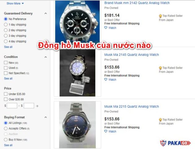 Đồng Hồ Musk Của Nước Nào? Đánh Giá Chi Tiết Và Top Mẫu Bán Chạy Nhất