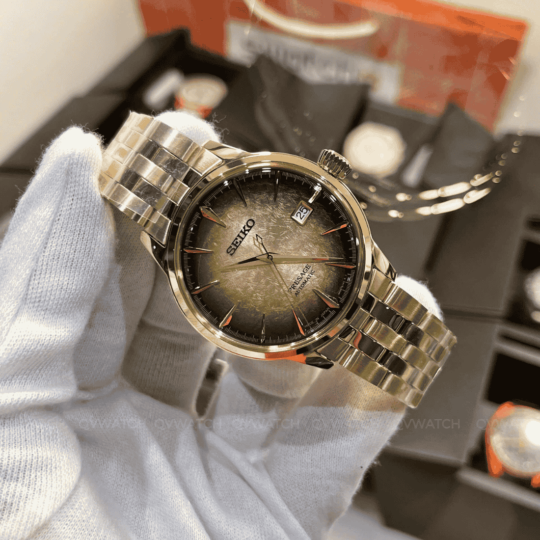 Đồng Hồ Seiko Presage Cocktail SSA346J1: Vẻ Đẹp "Blue Moon" Huyền Ảo Của Nghệ Thuật Chế Tác