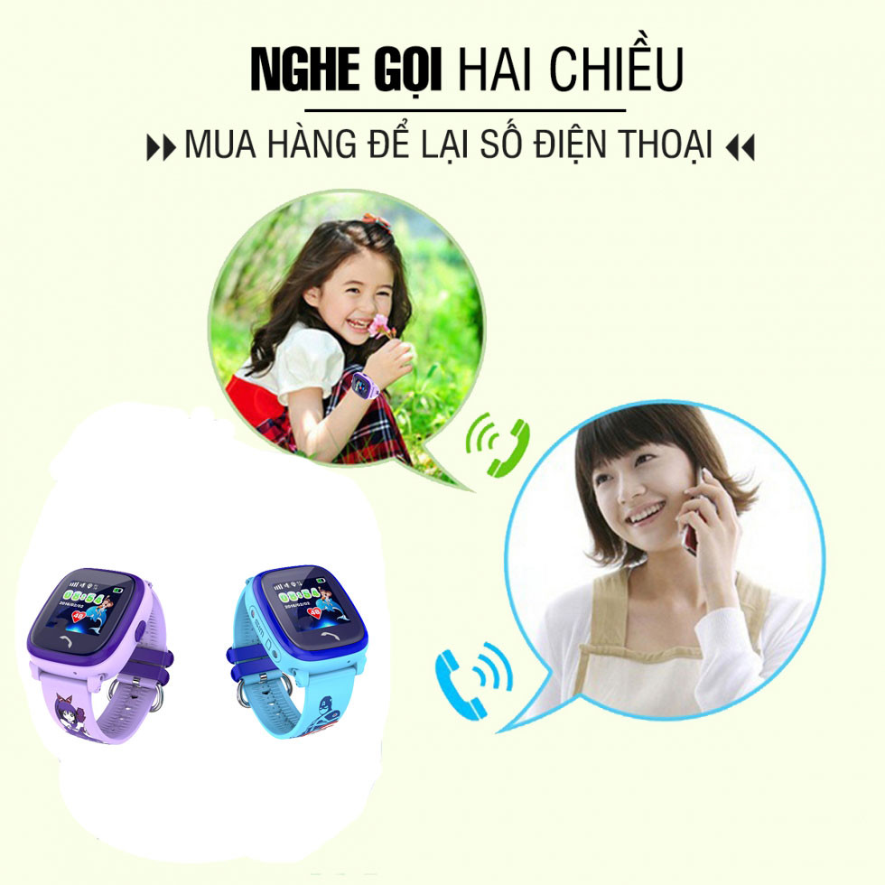 Các chức năng ưu việt của đồng hồ thông minh trẻ em