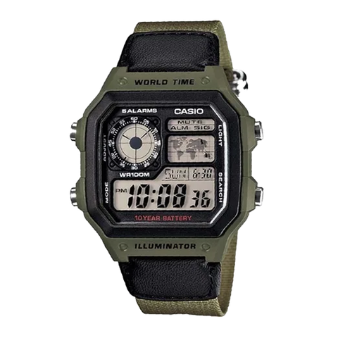 Đồng hồ nam Casio AE-1200WHB-1BVDF: Bạn đồng hành hoàn hảo cho phái mạnh năng động