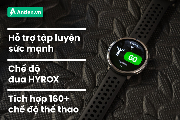 Đồng hồ thông minh Active 2 theo dõi hơn 160 chế độ thể thao, hỗ trợ luyện tập đa dạng