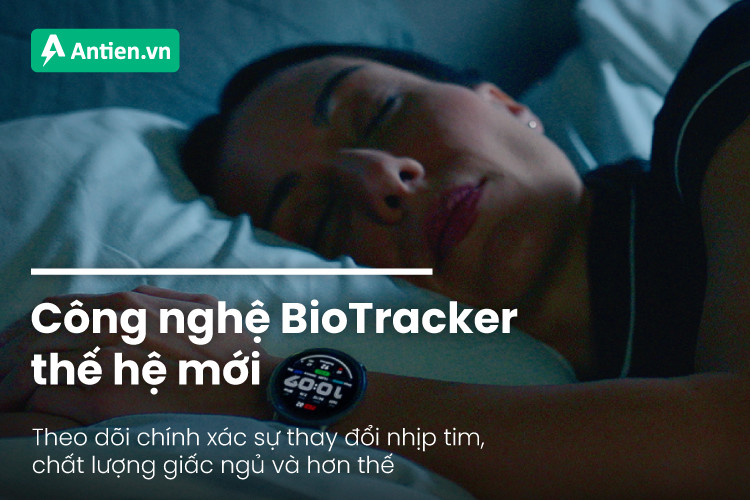Tính năng theo dõi sức khỏe chuyên sâu của đồng hồ thông minh Active 2 hiển thị nhịp tim và các chỉ số quan trọng