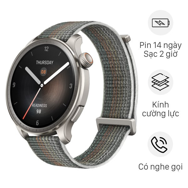 Đồng hồ thông minh pin trâu Amazfit Balance với dây nylon cao cấp