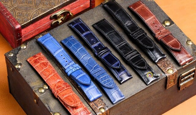 Bộ sưu tập dây da đồng hồ Seiko chính hãng và handmade tại Alowatch