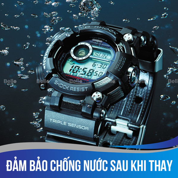 Kiểm tra khả năng chống nước của đồng hồ G Shock sau khi thay pin