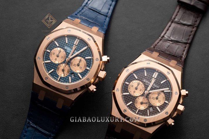 Bộ máy Caliber 2385 vận hành mạnh mẽ trong đồng hồ Audemars Piguet dây da