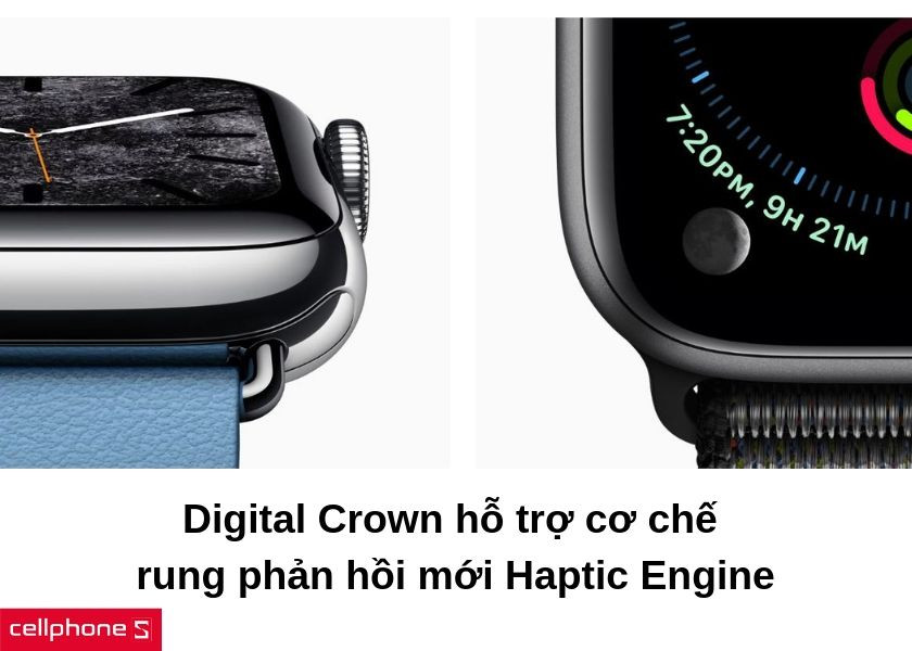 Trải nghiệm mượt mà với Digital Crown và chip S4 của đồng hồ thông minh Apple Watch 4