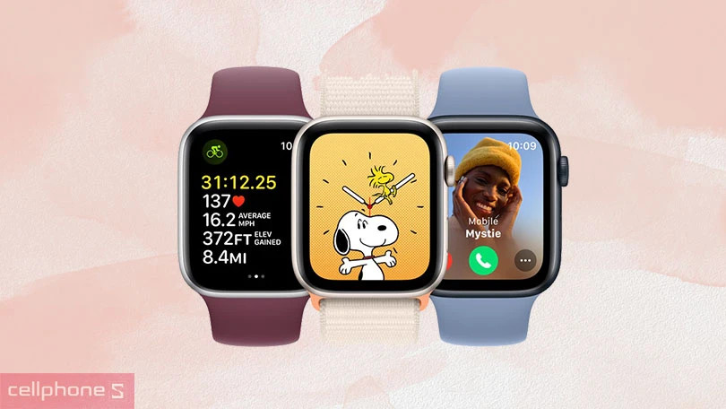 Apple Watch SE 2023 với nhiều tính năng sức khỏe