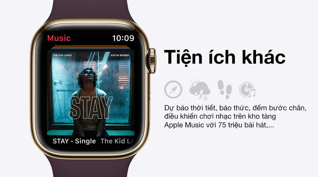 Các tiện ích thông minh đa dạng khác trên đồng hồ Apple Watch Series 7