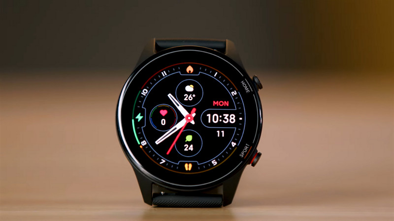 Đồng hồ đo nhịp tim Xiaomi Mi Watch với thiết kế hiện đại và màn hình lớn