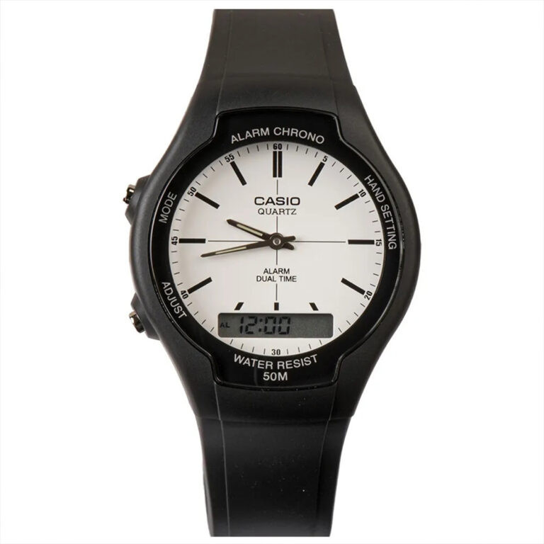 Đồng hồ Casio AW-90H-7EVDF kim số kết hợp cho bé trai