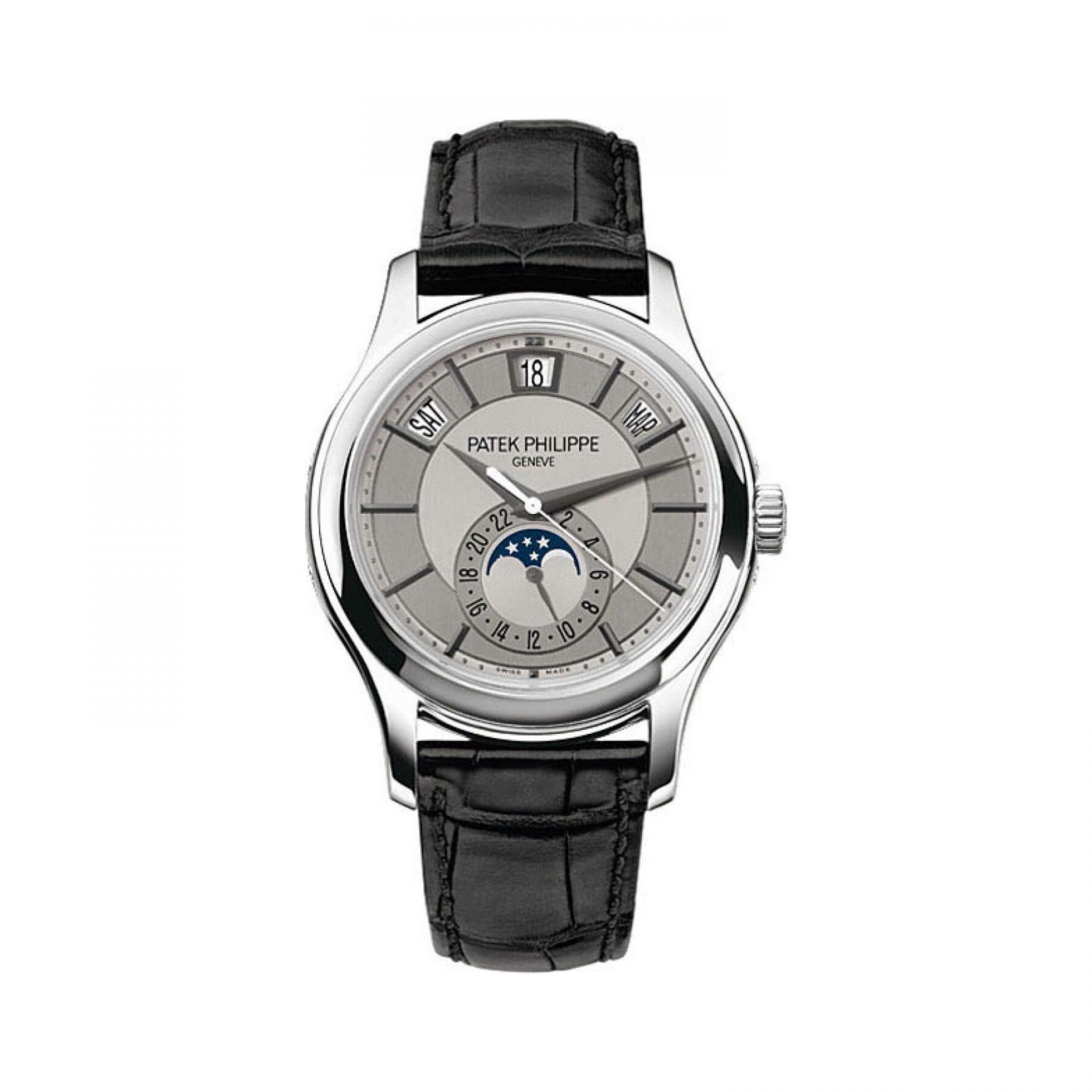 Đồng hồ Patek Philippe Complications 5205G-001 Annual Calendar Moonphase Used