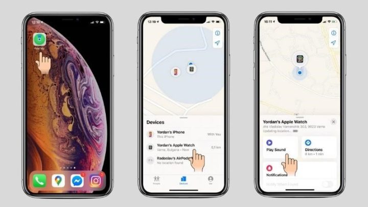 Tìm Apple Watch bị thất lạc bằng tính năng phát âm thanh trên iPhone