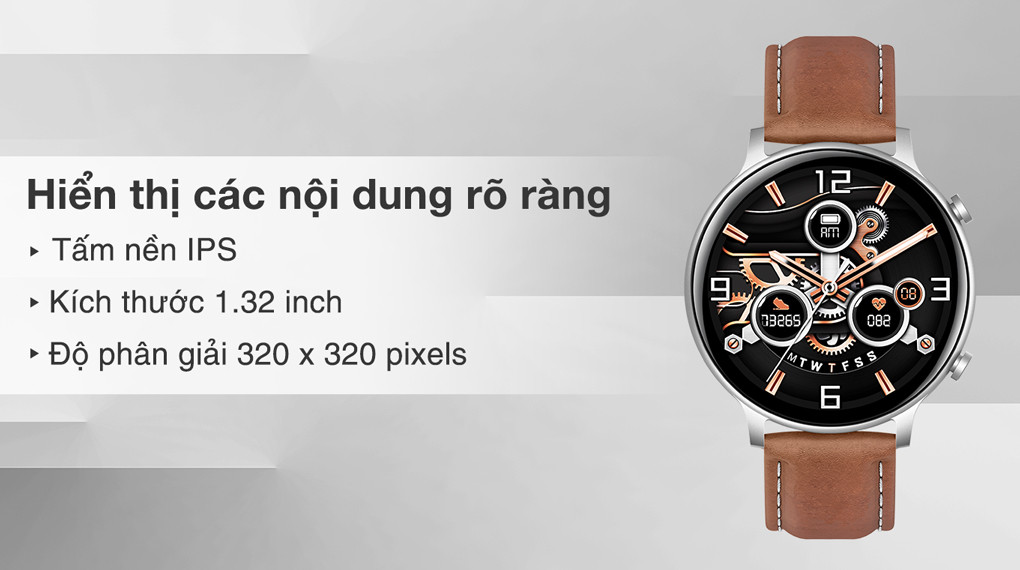 Đồng hồ thông minh BeFit Sporty 2 với màn hình IPS sắc nét