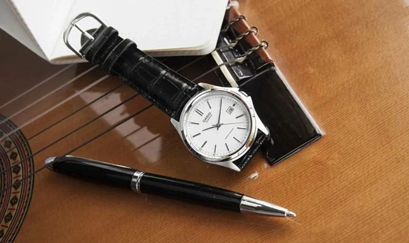 Đồng hồ Casio MTP-1183E-7ADF dây da, phù hợp với sinh viên nam