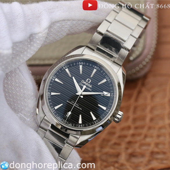 Omega Seamaster Co Axial Chronometer 150M 500FT 220.10.41.21.01.001 với mặt số 41mm