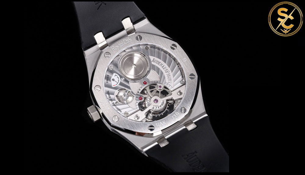 Bộ máy chuẩn Thụy Sĩ bên trong đồng hồ Audemars Piguet Super Fake
