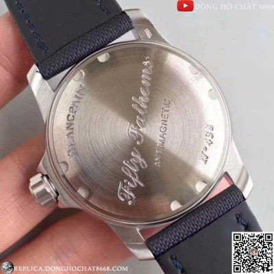 Nắp đáy của đồng hồ Blancpain, bảo vệ bộ máy ETA 2836-2 bên trong