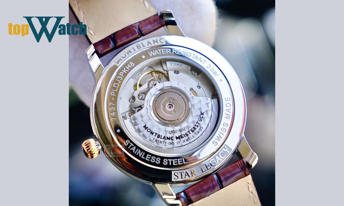 Bộ máy in-house Montblanc Caliber 4810, một yếu tố quan trọng ảnh hưởng đến đồng hồ Montblanc giá bao nhiêu.
