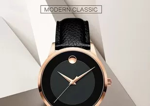 Vẻ đẹp thanh lịch của đồng hồ Movado Modern Classic nam chính hãng