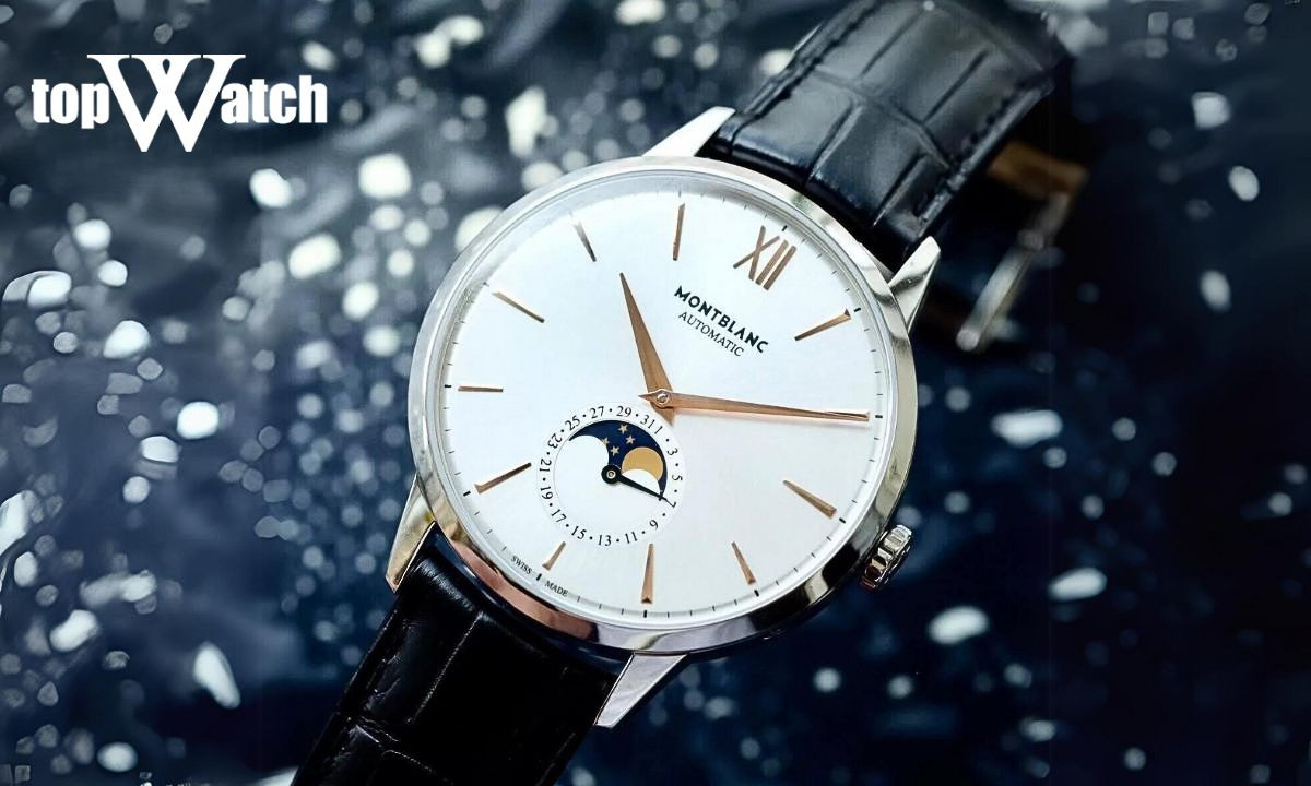 Đồng hồ Montblanc Heritage Spirit 111620, thể hiện phong cách retro ảnh hưởng đến đồng hồ Montblanc giá trị.