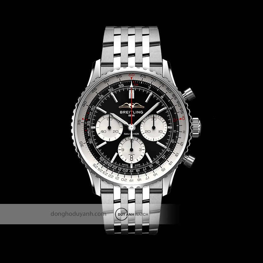Breitling Navitimer B01 Chronograph 43, đồng hồ chronograph hàng không nổi tiếng