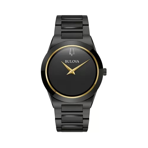 Đồng hồ nam Bulova Millennia 98A313 dây kim loại đen sang trọng