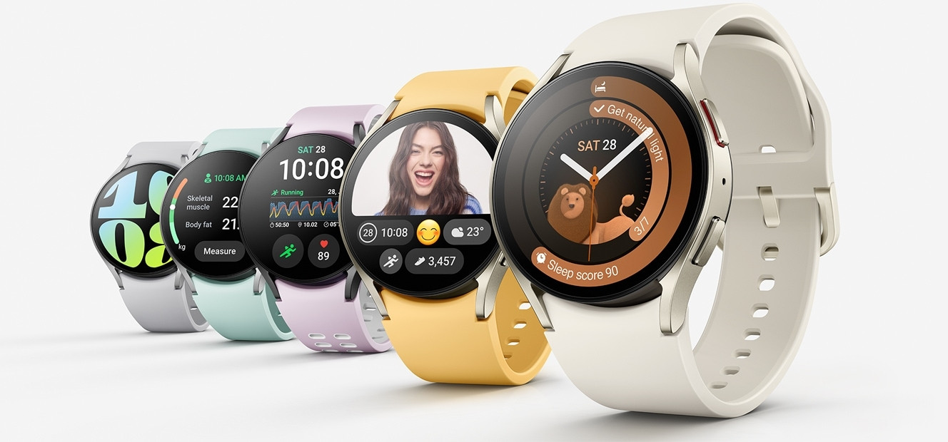 Đồng hồ thông minh Samsung Galaxy Watch 6 với màn hình Super AMOLED