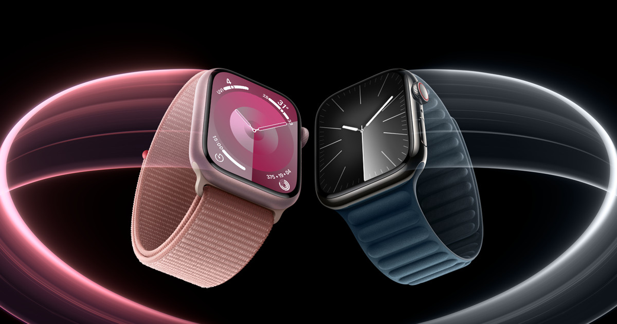 Đồng hồ thông minh Apple Watch Series 9 GPS mang tính năng theo dõi sức khỏe