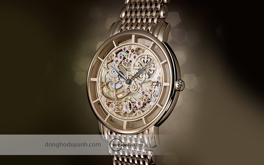 Patek Philippe với mẫu đồng hồ cơ lộ máy đẳng cấp dành cho nữ