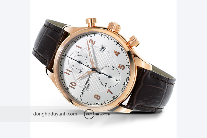 Mẫu Frederique Constant Runabout FC-393RM5B4 chronograph cổ điển tích hợp khoá bướm