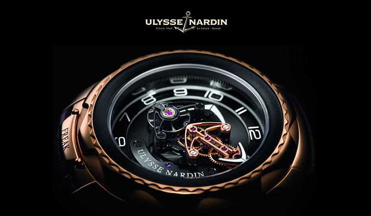 Ulysse Nardin Royal Blue Tourbillon, đồng hồ hải quân tinh xảo