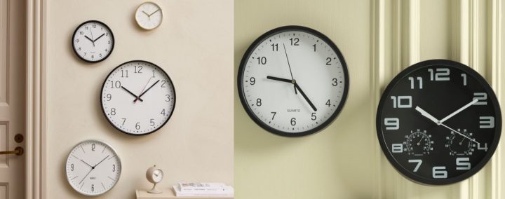 Đồng hồ treo tường đẹp tối giản, thể hiện giá trị trang trí và tính năng xem giờ