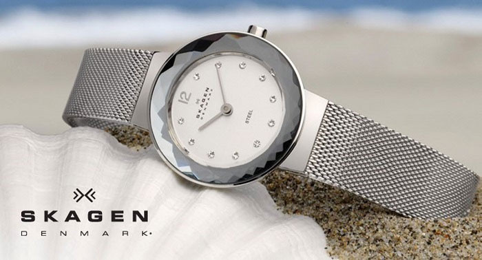 Đồng hồ nữ Skagen thiết kế mỏng nhẹ, tối giản phong cách Bắc Âu