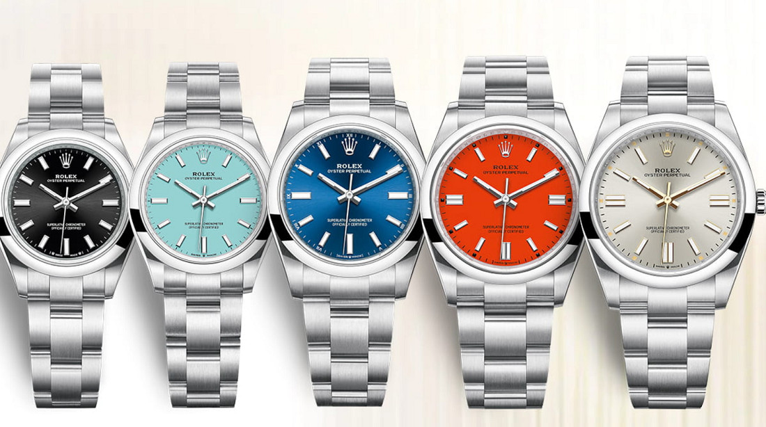Đồng hồ Rolex với dây đeo Oyster ba mối nối chắc chắn