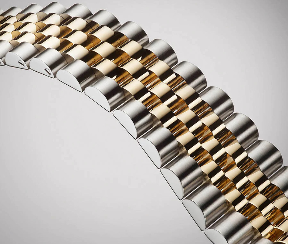 Mẫu đồng hồ Rolex sử dụng dây đeo Jubilee năm mối nối tinh xảo