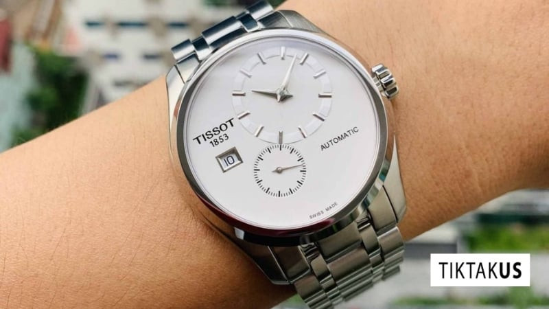 TISSOT COUTURIER GENT SMALL SECOND T035.428.11.031.00, một trong các loại đồng hồ đeo tay nam thanh lịch