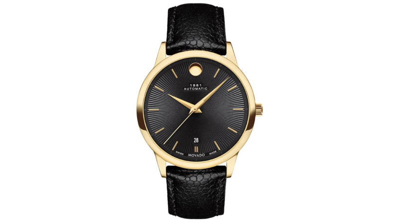 Đồng hồ Movado 1881 Automatic không kim không số nam