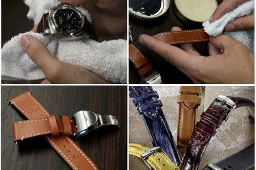 Thực hiện bảo dưỡng định kỳ để dây da đồng hồ luôn bền đẹp và sáng bóng