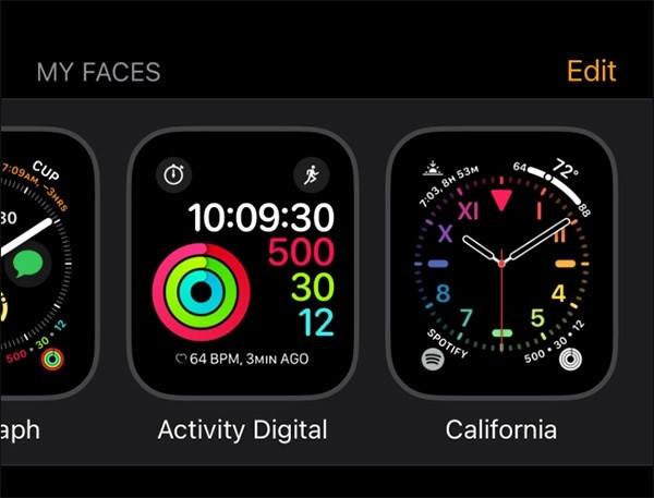 Màn hình hoàn tất quá trình cài đặt mặt đồng hồ Apple Watch với nút "Done".