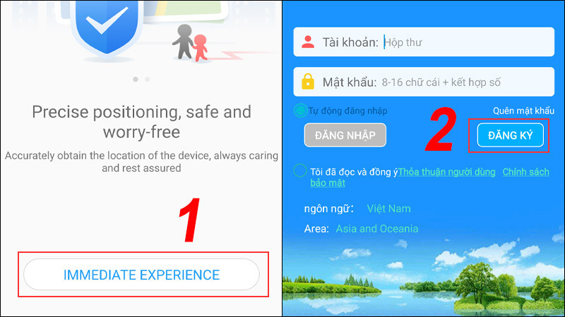 Đăng ký tài khoản SeTracker