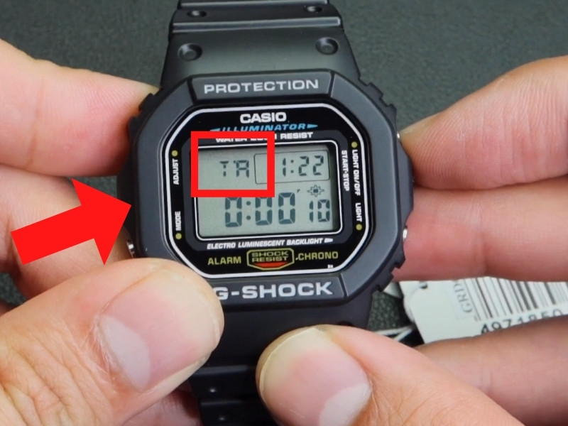 Chuyển sang chế độ đếm ngược (Timer) trên đồng hồ điện tử