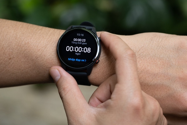 Mô tả chức năng nút bấm trên đồng hồ Xiaomi sau khi kết nối với điện thoại