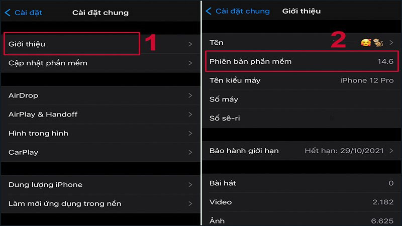 Kiểm tra phiên bản iOS trên iPhone để kết nối đồng hồ thông minh Android
