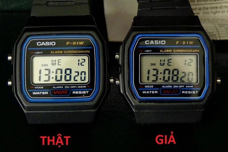 Phân Tích Chuyên Sâu Cách Nhận Biết và Tác Hại Của Đồng Hồ Casio Edifice WR100M Fake