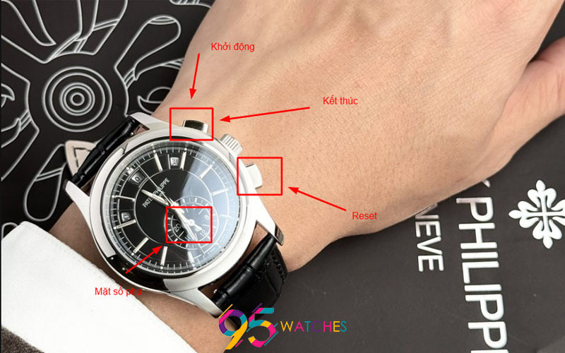 Hướng dẫn sử dụng tính năng Chronograph trên đồng hồ Patek Philippe