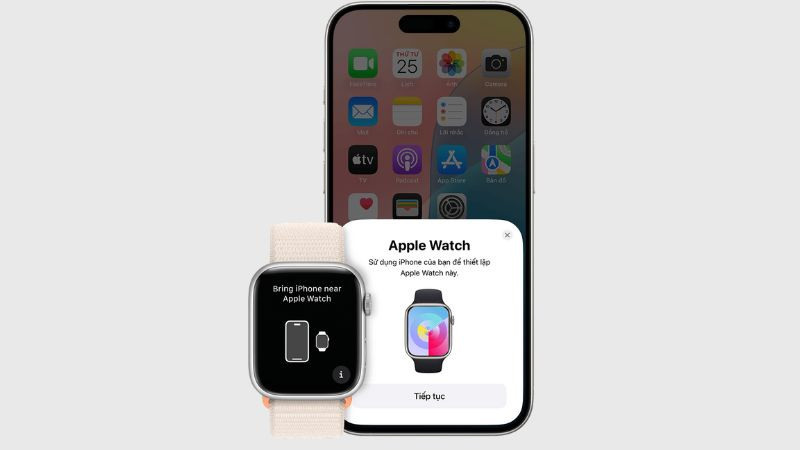 Apple Watch và iPhone